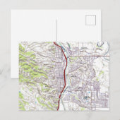 Postale Carte de Paso Robles, Californie (Devant / Derrière)