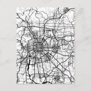 Postale Carte de Pékin Chine