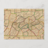 Postale Carte de Pennsylvanie (Devant)
