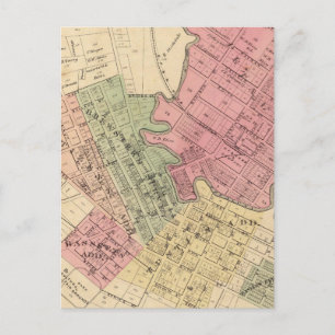 Postale Carte de Petaluma City 1877