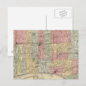 Postale Carte de Philadelphie par Mitchell (Devant / Derrière)