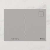 Postale carte de poésie (Dos)