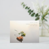 Postale carte de poésie (Debout devant)