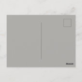 Postale carte de poésie (Dos)