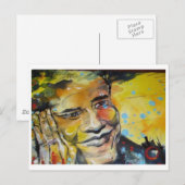 Postale Carte de poste Barack Obama (Devant / Derrière)