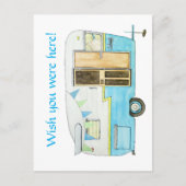 Postale Carte de poste Camper vintage (Devant)