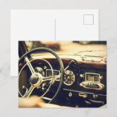Postale Carte de poste classique pour voiture Vintage (Devant / Derrière)