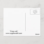 Postale carte de poste d'art pour petits (Dos)