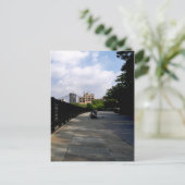 Postale Carte de poste de banc de parc (Debout devant)