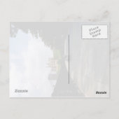 Postale Carte de poste de banc de parc (Dos)