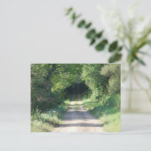 Postale Carte de poste de chemin (Debout devant)