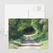 Postale Carte de poste de chemin (Devant / Derrière)