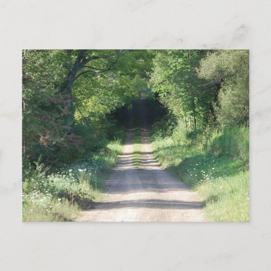 Postale Carte de poste de chemin (Devant)