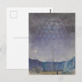 Postale Carte de poste de danse sacrée (Devant / Derrière)