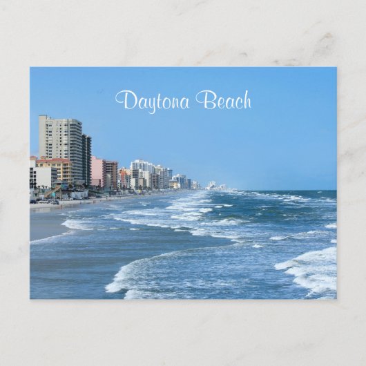 Postale Carte de poste de Daytona Beach Coast (Devant)