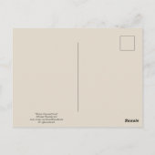 Postale Carte de poste de dessin pour le carrousel d'hiver (Dos)