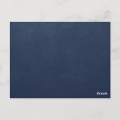 Postale Carte de poste de la fête du feu d'artifice du Nou (Dos)