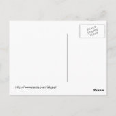 Postale Carte de poste de paniers de chat (Dos)