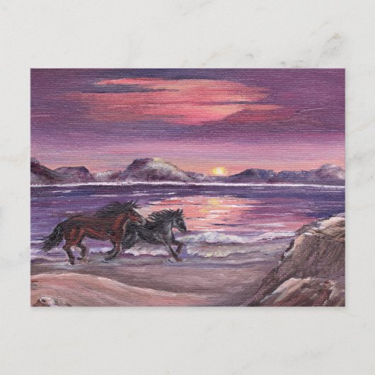 Postale Carte de poste rapide et Fury (Devant)