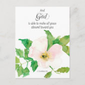 Postale Carte de prière 2 Corinthiens Écriture Biblique Pr (Devant)