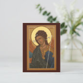 Postale Carte de prière Archangel Gabriel (Debout devant)