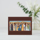 Postale Carte de prière du Christ dans la gloire (Debout devant)