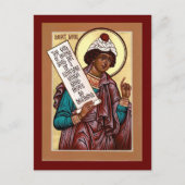 Postale Carte de prière du Saint Prophète Daniel Icon (Devant)