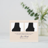 Postale Carte de prière funéraire Modèle photo :: 3A (Debout devant)