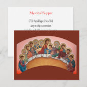 Postale Carte de prière mystique (Devant / Derrière)