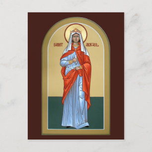 Postale Carte de prière Saint Abigail