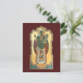 Postale Carte de prière Saint Jean de Damas (Debout devant)