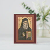 Postale Carte de prière Saint-Nektarios (Debout devant)