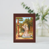 Postale Carte De Prière Saint Seraphim De Sarov (Debout devant)