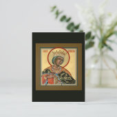 Postale Carte de prière Sainte-Catherine (Debout devant)