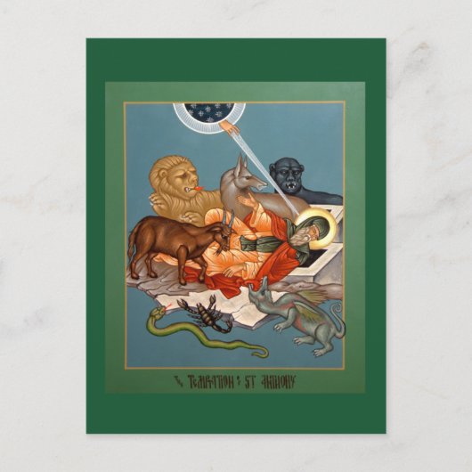 Postale Carte de prière St. Anthony (Devant)