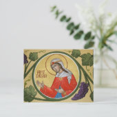 Postale Carte de prière St. Barbara (Debout devant)