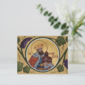 Postale Carte de prière St. Constantin Brancoveanu (Debout devant)