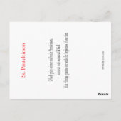 Postale Carte de prière St. Panteleimon (Dos)