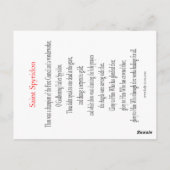 Postale Carte de prière St. Spyridon (Dos)