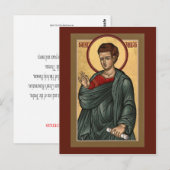 Postale Carte de prière St. Thomas (Devant / Derrière)