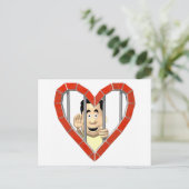 Postale Carte de prisonnier d'amour (Debout devant)