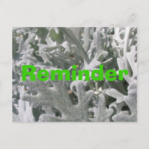 Postale Carte de rappel