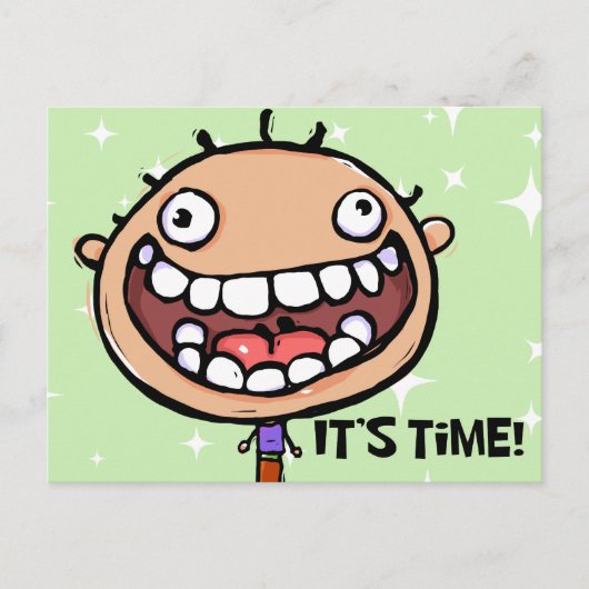 Postale Carte de rappel de rendez-vous pour l'enregistreme (Devant)