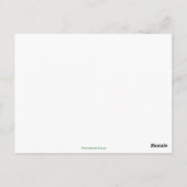 Postale Carte de réception Irish Celtic Cross (Dos)