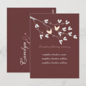 Postale Carte de réception Loisirs (Devant / Derrière)