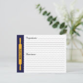 Postale Carte de recette (Debout devant)