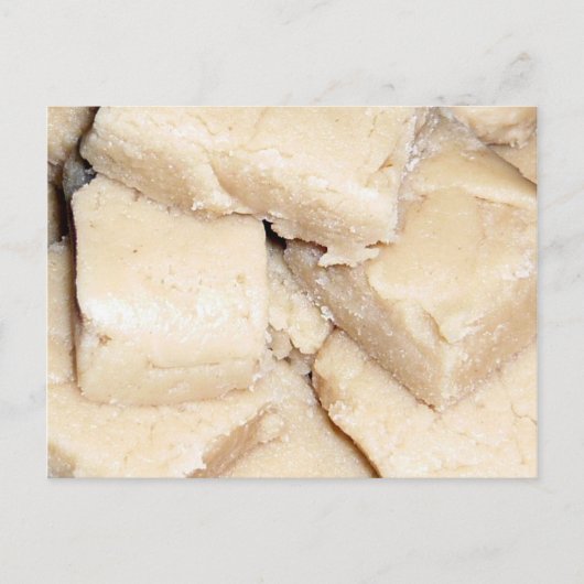 Postale Carte de recette au beurre d'arachide (Devant)