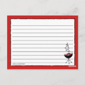 Postale Carte de recette BBQ Is Real Cookin' (Dos)