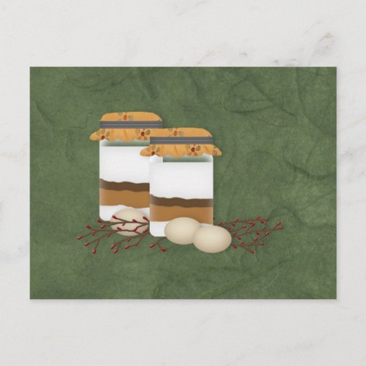 Postale Carte de recette Cookie Mix (Devant)