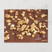 Postale Carte de recette de brownies de Mimi (Dos)